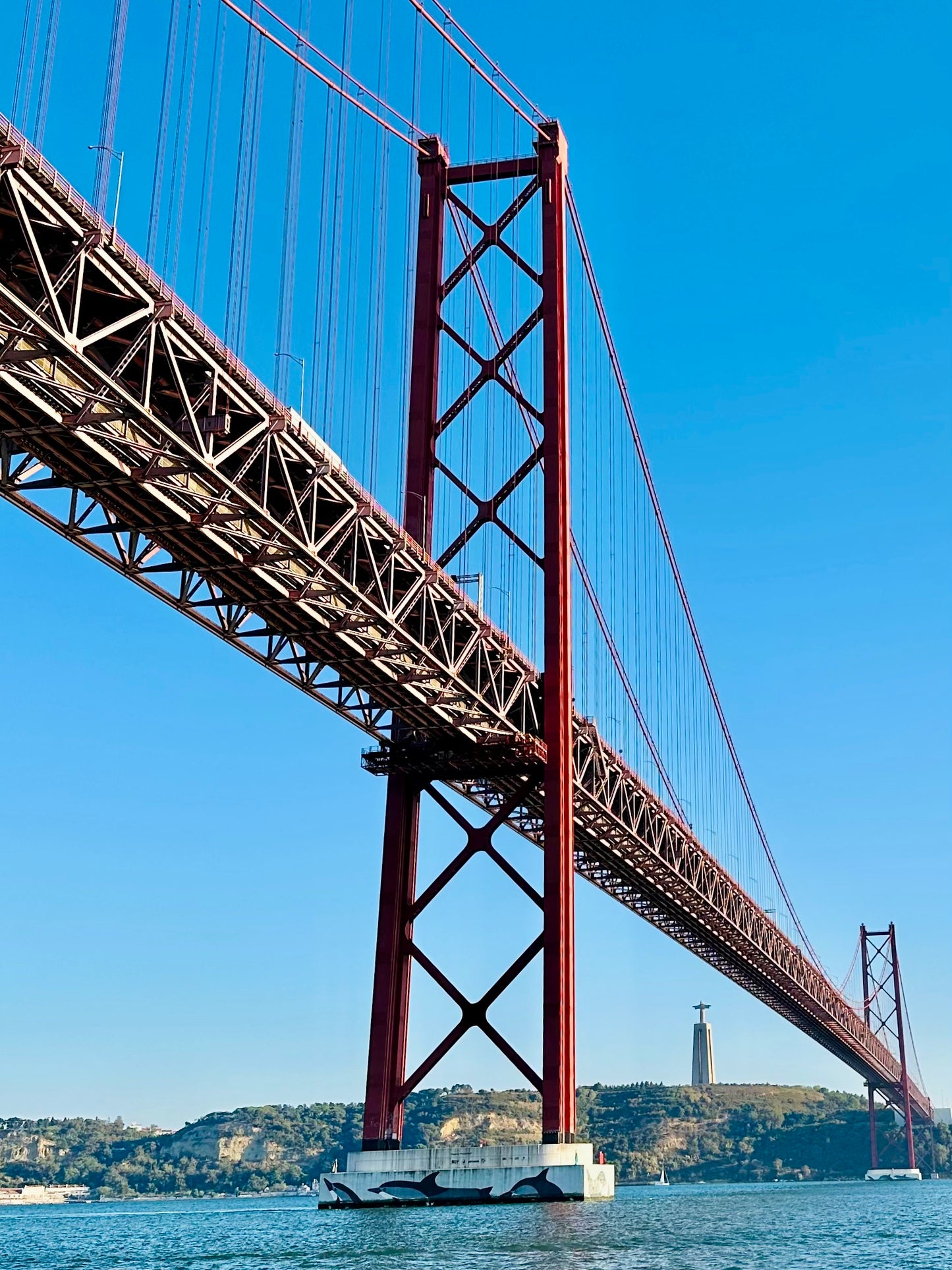 Lisbon Tagus River Bridge