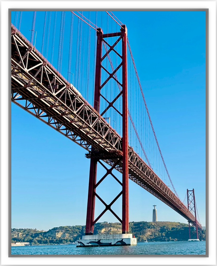 Lisbon Tagus River Bridge
