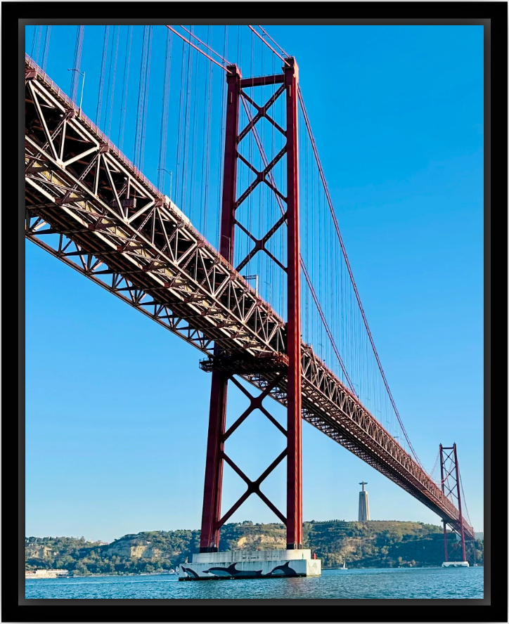 Lisbon Tagus River Bridge