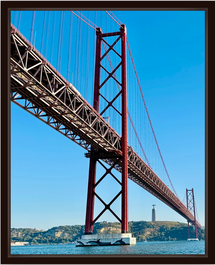 Lisbon Tagus River Bridge
